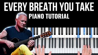 “Every Breath You Take” - The Police (Sting) Easy Piano Tutorial! by Pierre Piscitelli 1,440 views 2 weeks ago 14 minutes, 25 seconds