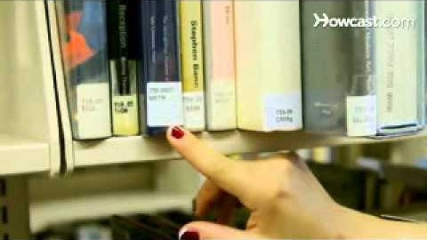 IADT Library tutorials: How to find items in library