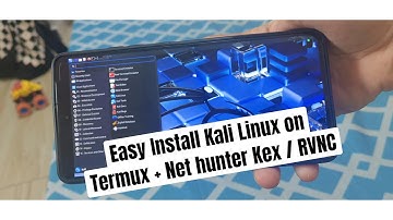 How to Install Kali Linux On Android 14 using Termux, Net Hunter and RVNC NO ROOT!