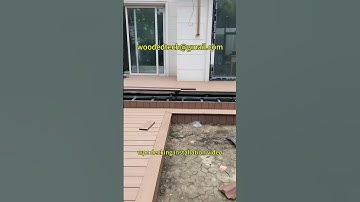 wpc decking installation video #wpcdeckinginstallationvideo