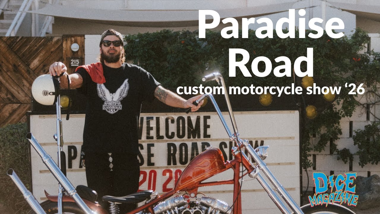 Выставка кастомных мотоциклов Paradise Road 