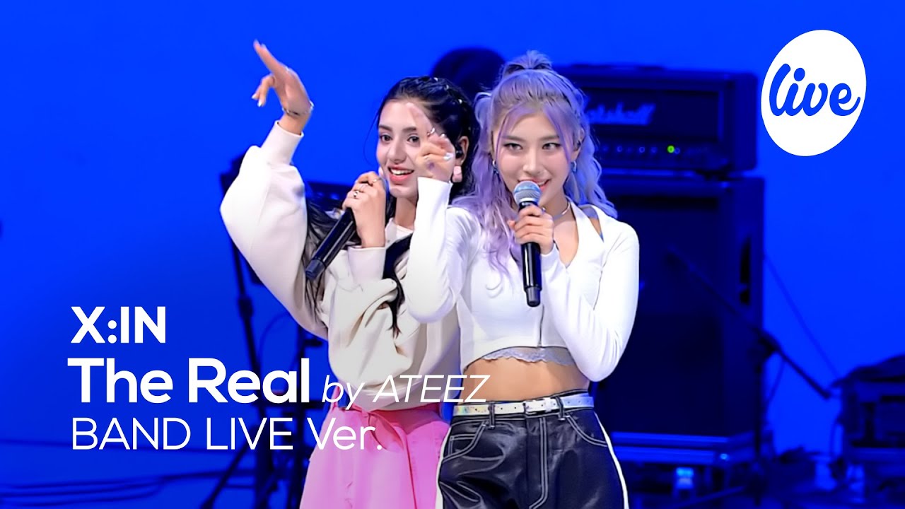 [4K] X:IN - “The Real” Band LIVE Concert [it's Live] шоу живой музыки