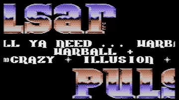 C64 CRACKTRO Warball 1990CP Verlagcr Pulsar COMMODORE 64