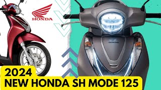 2024 New Honda Sh Mode 125 New Graphics And Euro5