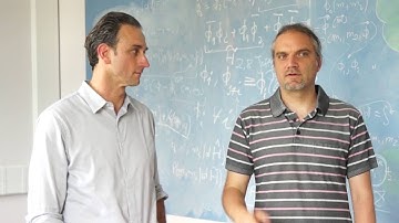Professor Alberto Vecchio and Professor Andreas Freise