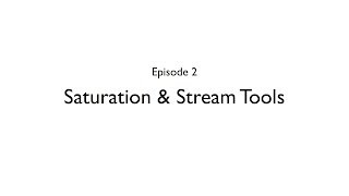 Manga Studio Guide Episode 2 Stream & Saturation Tools