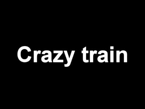 ozzy osbourne crazy train backing track ozzy osbourne crazy train backing track