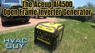 Unboxing The Aceup AI4500 Open Frame Inverter Generator! #generator #backuppower #rvlife