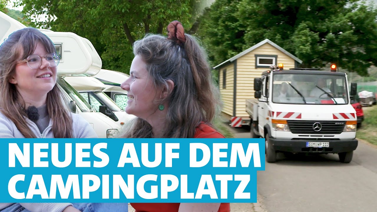 Abenteuer Campingplatz: Die erste Urlaubs-Saison für die Schwestern am Rhein