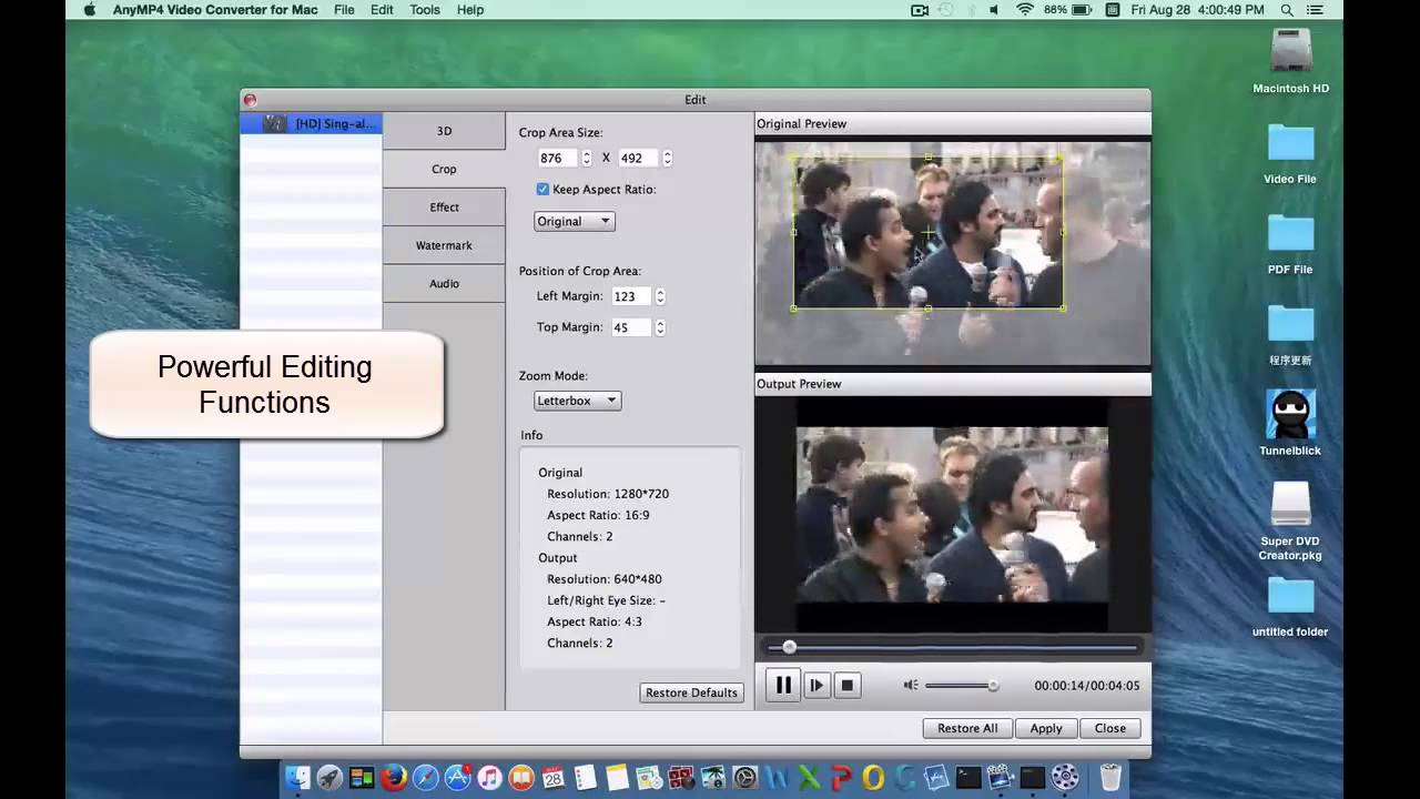 The Best FLV to MP4 Converter to convert FLV Files to MP4 on Mac