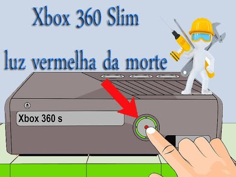XBOX 360 SLIM  LUZ VERMELHA DA MORTE COMO CONSERTAR