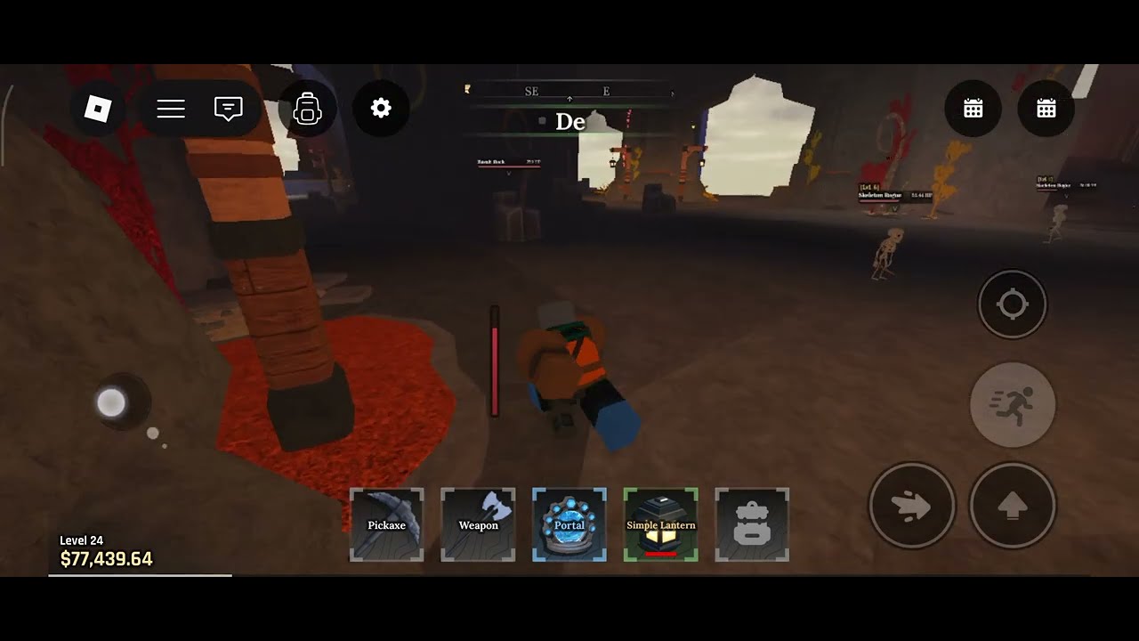 Playing THE FORGE in Roblox part 1