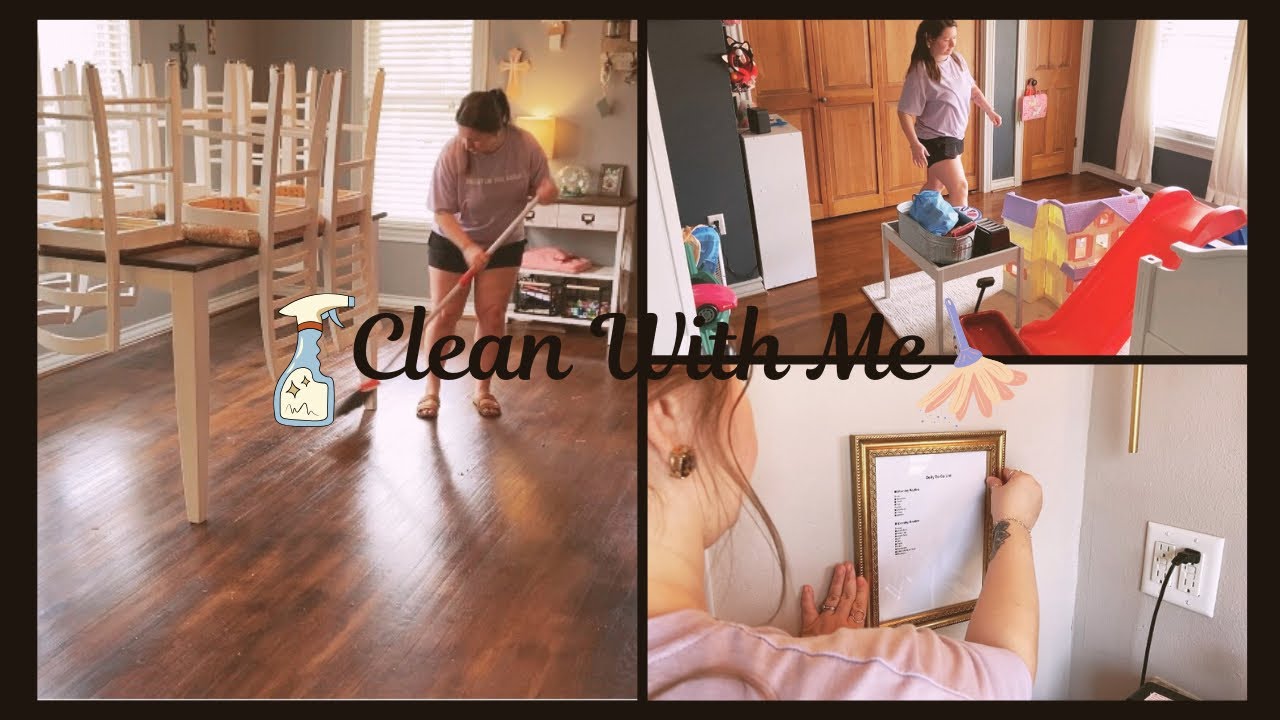 Cleaning My Entire House | Long, Realistic Reset #cleanwithme #cleaningmotivation #fyp #sahm 