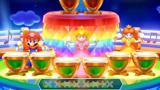 Mario Party 10 - Rosalina Vs Mario Vs Peach Vs Daisy(Very Hard Mode)| Cartoons Mee