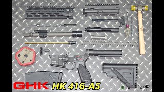 Lfj Ghk Hk416A5 V3 Gbb 瓦斯槍