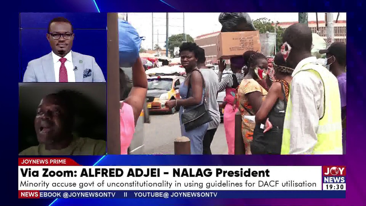 Minority accuses govt of unconstitutionality in using guidelines for DACF utilisation|Joy News Prime