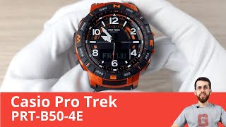 ProTrek с Bluetooth / Casio PRT-B50-4E