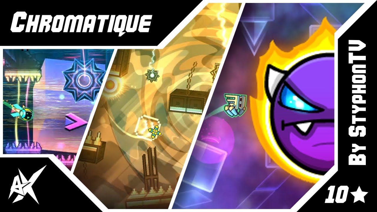 Chromatique - By StyphonTV - [EPIC] Easy DEMON - GD 2.2 - YouTube