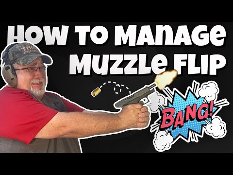 Firearms Training Tip: Learn how to control Muzzle Flip & Recoil Management