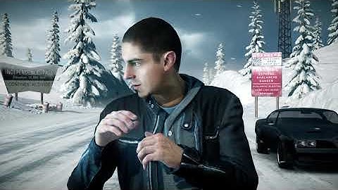 NFS The Run: Summit, Independence Pass (Pontiac Firebird NFS Edition, Extreme difficulty)