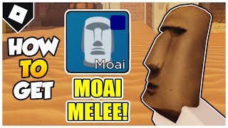 How to get MOAI MELEE in ARSENAL! (Night's End Moyai Quest) [ROBLOX]