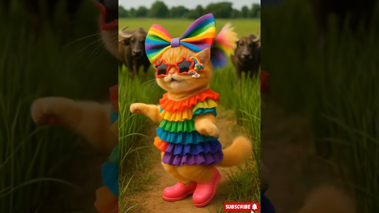 แมวเต้น#แมวส้ม #แมวน่ารัก #แมวเต้น #cat #catfunnyvideo