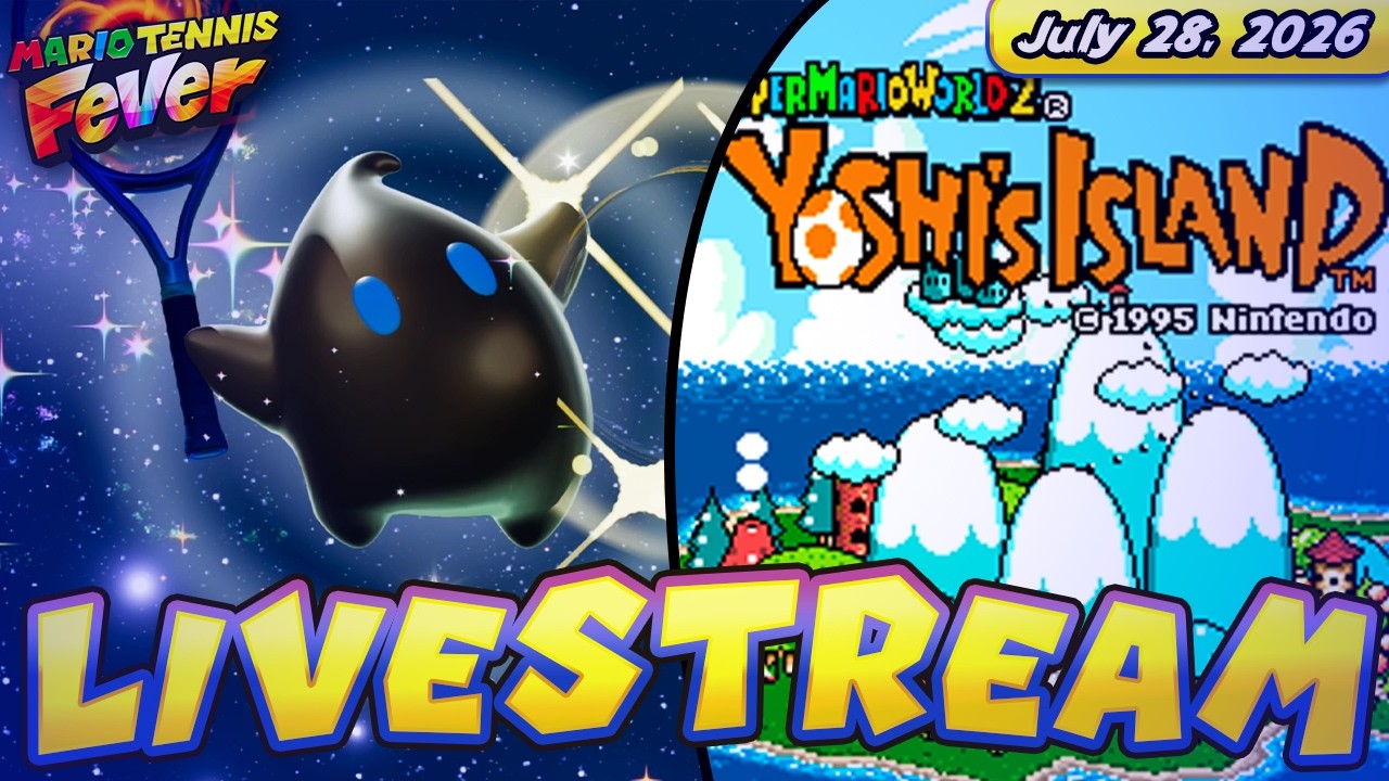 Mario Tennis Fever with YOU! + Continuing Yoshi's Island Later!