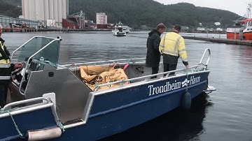 Mooring inspection for Trondheim Harbour | Blueye Pioneer underwater drone