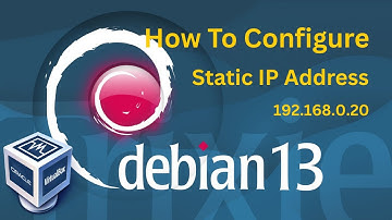 How To Configure Static IP address Debian 13 Server
