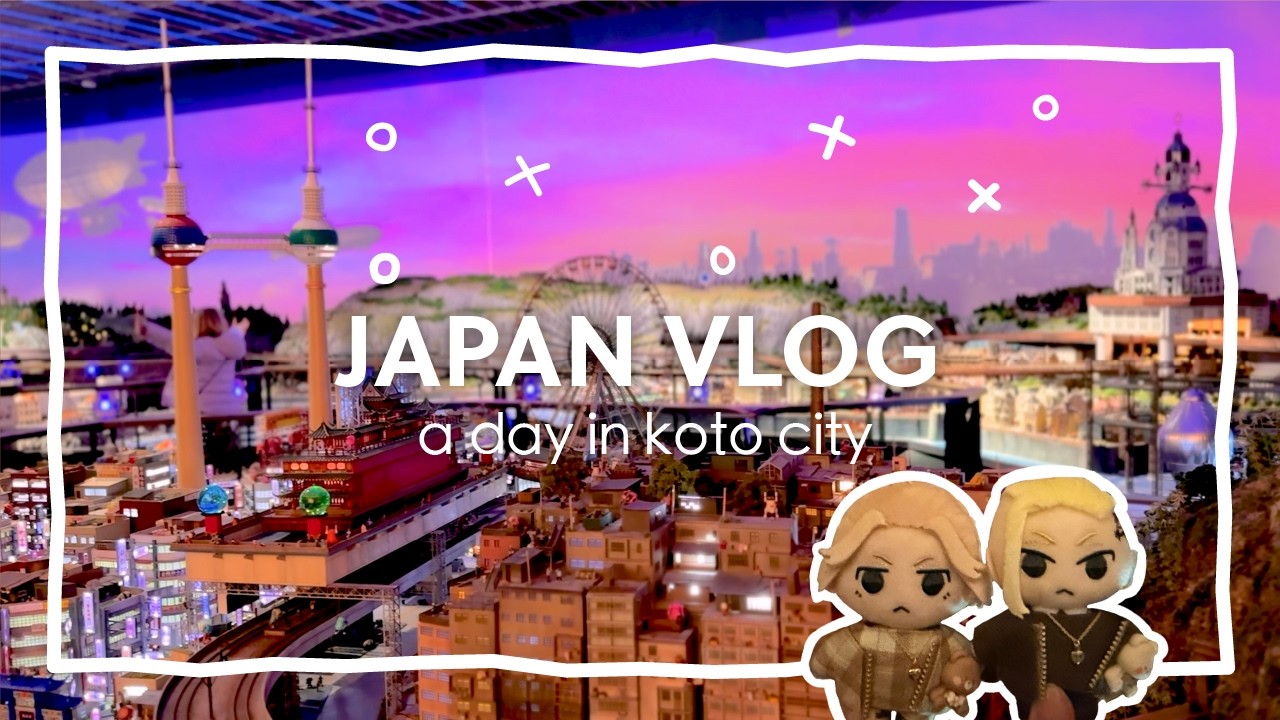 a day in koto city | small worlds miniature museum, tokyo revengers escape room, oshi no ko