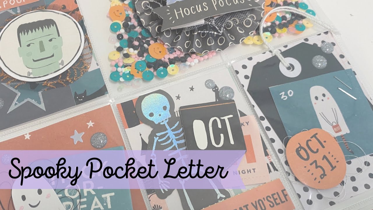 Halloween Pocket Letter | “Hey Pumpkin”