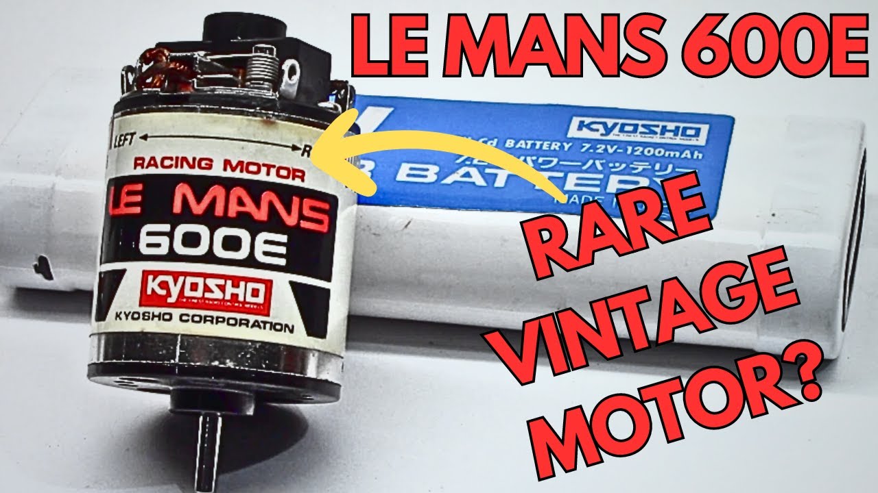 Vintage Kyosho Motor - LeMans 600E (Is It Rare?) - YouTube