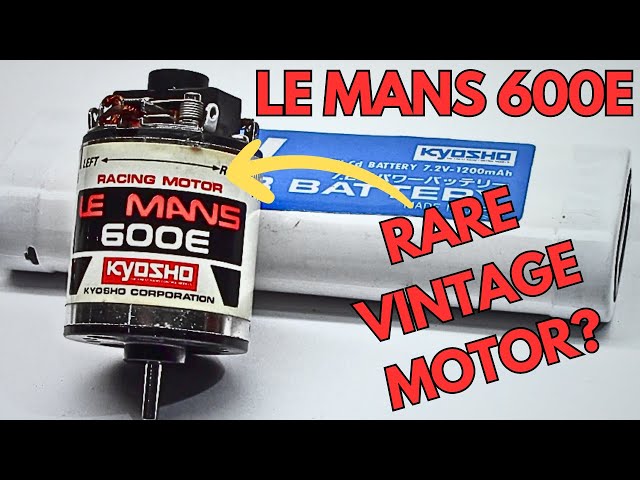 Vintage Kyosho Motor - LeMans 600E (Is It Rare?) - YouTube