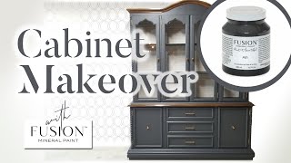 Furniture Flip |  China Cabinet Makeover |  Painting with Fusion Mineral Paint