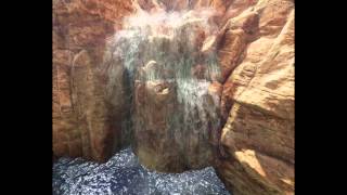 Waterfall Particle