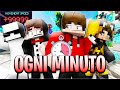 MINECRAFT MA OGNI MINUTO la VELOCITÀ AUMENTA!