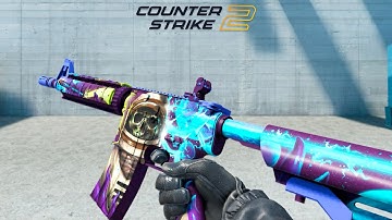 CS2 M4A4 | Desolate Space - Skin showcase all floats [4K60FPS]