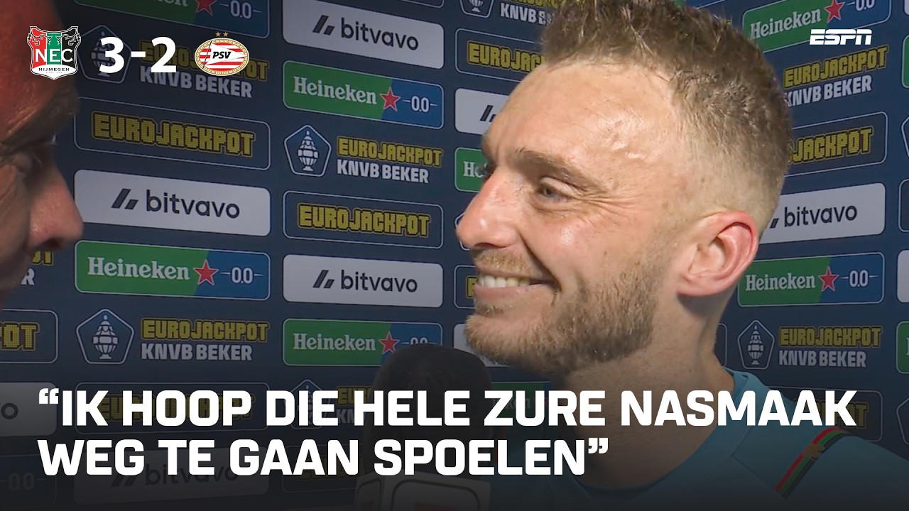 JASPER CILLESSEN glundert na bereiken BEKERFINALE: 