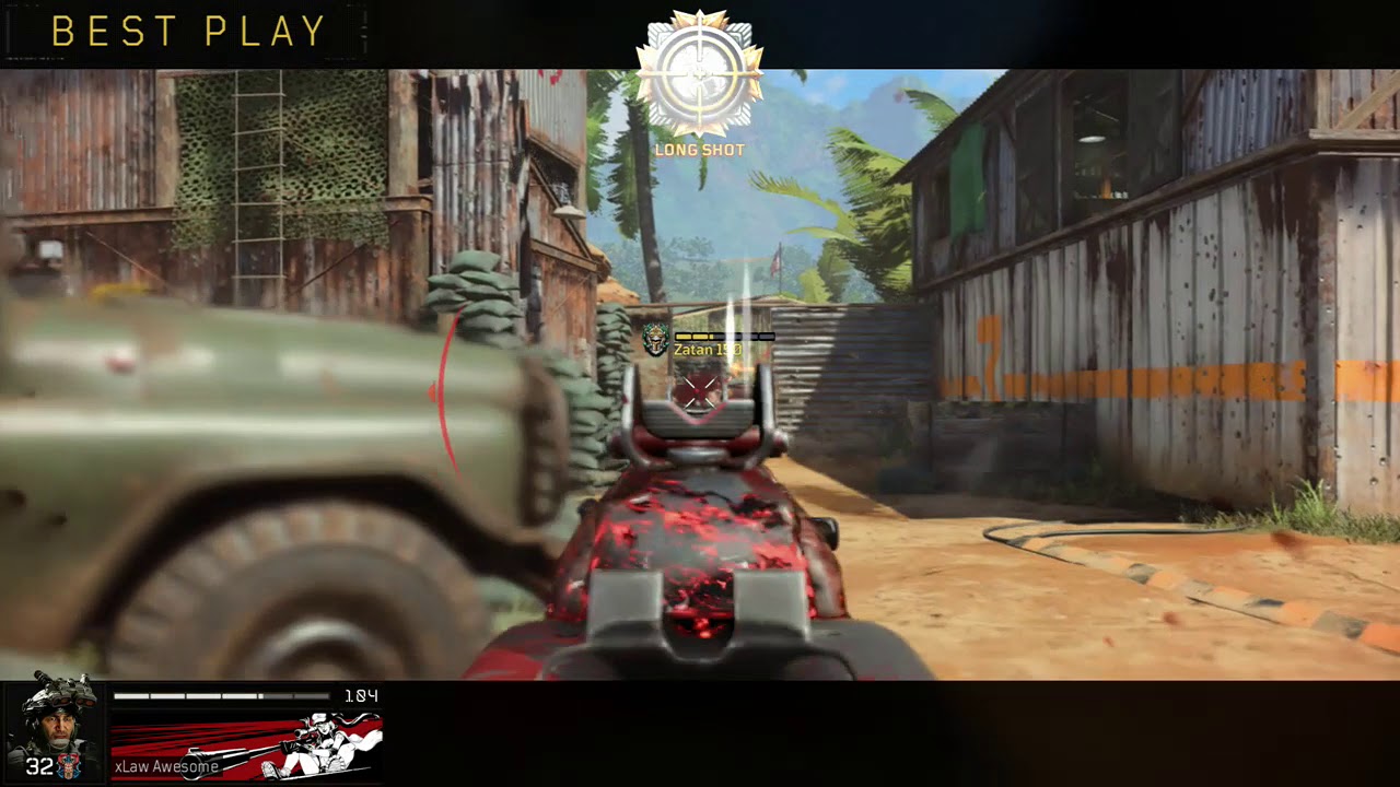 I Hit a Trickshot With Dark Matter Camo (First Ever On Bo4)