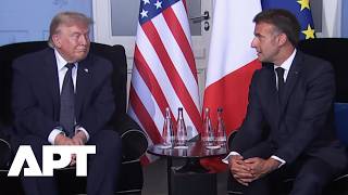 Macron Says Iran Deal Can Bring Peace to Lebanon During Meeting With Trump at G7 | APT