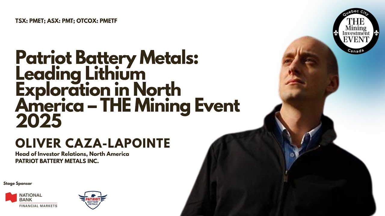 Patriot Battery Metals: Leading Lithium Exploration in North America ...