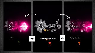 Trending Smoke Effect Name Video Editing In Vn App | Name Art Video Editing In Vn App screenshot 3