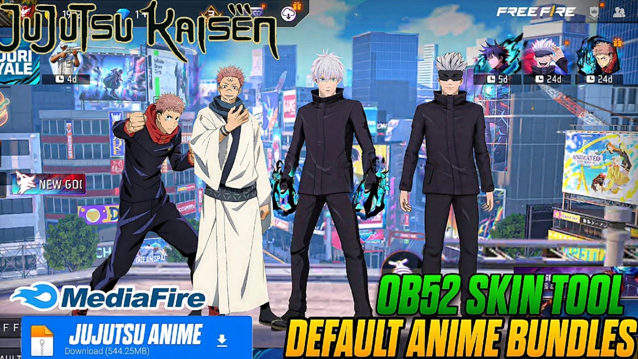 Ob52 Free Fire Antiban Skin Tool 💀 | Free Fire Glitch File | Free Fire + Free Fire Max 🎯 |