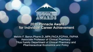 Pinnacle Awards 2011 - Melvin Baron