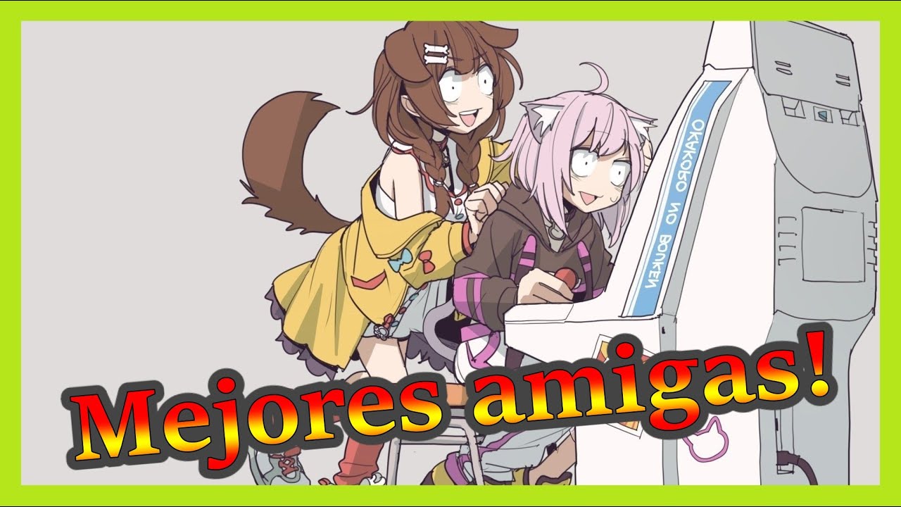 Okayu cuenta su historia con Korone! - Okayu Hololive /Sub-Español