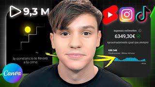 Cómo Crear Videos Motivacionales VIRALES para GANAR DINERO con CANVA (PASO A PASO) | Apob.AI screenshot 4