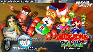 Mario Kart Wii - Diddy Kong Racing - Parallel Universe - GDQ Hotfix Speedruns