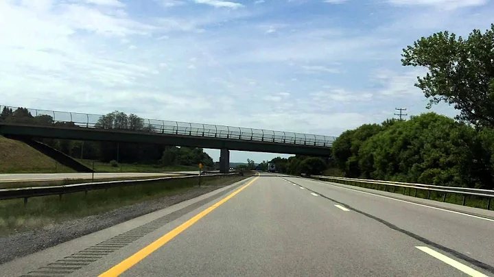 New York State Thruway (Interstate 90 Exits 29A to 30) westbound