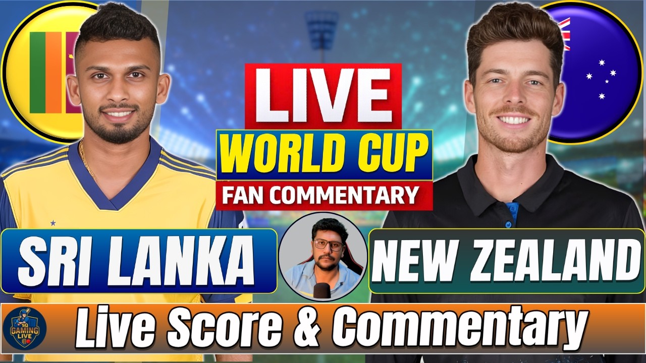 NZ 🇳🇿 vs SL 🇱🇰 LIVE | Super 8 T20 World Cup 2026 | Live Updates