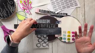 Junk Journal July Day 2: Pop of Color